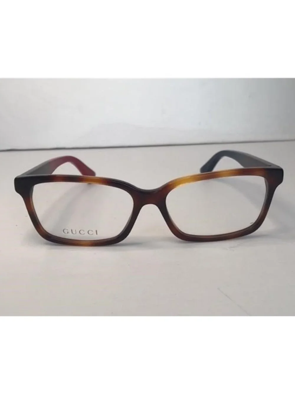 New Authentic - Gucci GG0168O 008 Rectangle Eyeglasses